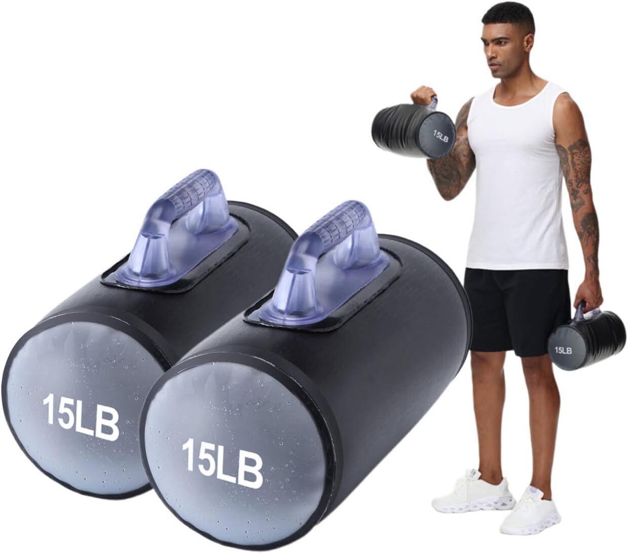 Water Dumbbells for Strength Training and Fitness Anywhere