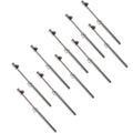 Tire Pressure Gauge Straight Dual Head Chucks - Heavy Duty 10-150PSI