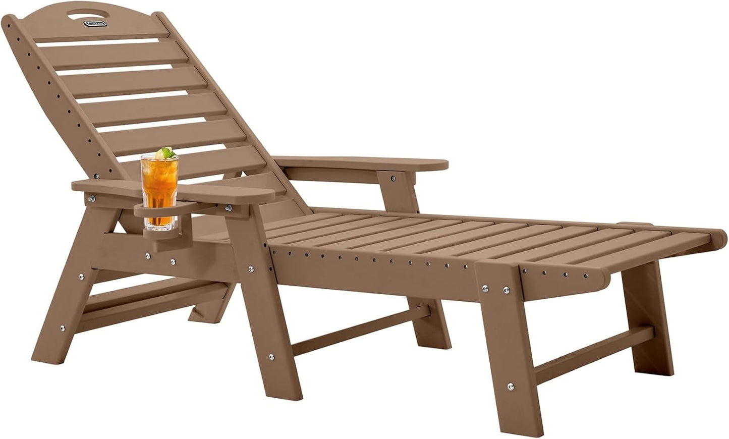 Chaise Lounge for Outdoor Relaxation with Adjustable Backrest