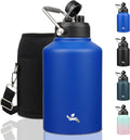 1 Gallon Jug with Handle 128 oz Insulated Water Bottle - Long Cold
