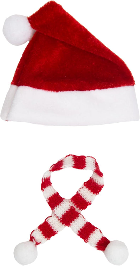 Eilik Robot Costume Set: Festive Santa Hat & Scarf