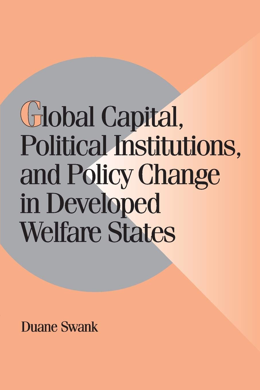Global Capital and Political Institutions in Developed Welfare States