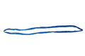 Blue Polyester 20 ft Endless Round Sling - Heavy Duty Lifting ()