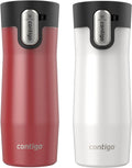 Contigo AUTOSEAL West Loop Vacuum-Insulated Travel Mug 16 oz - No-Leak