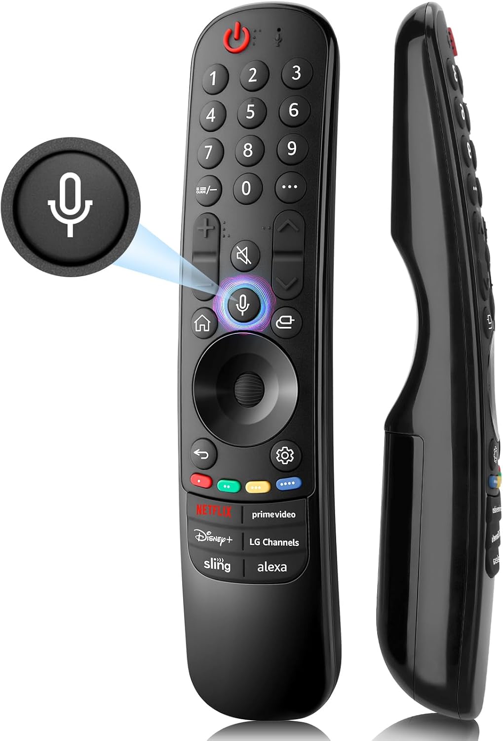 LG Magic Remote Replacement w/ Voice & Pointer, 4K 8K Smart TVs