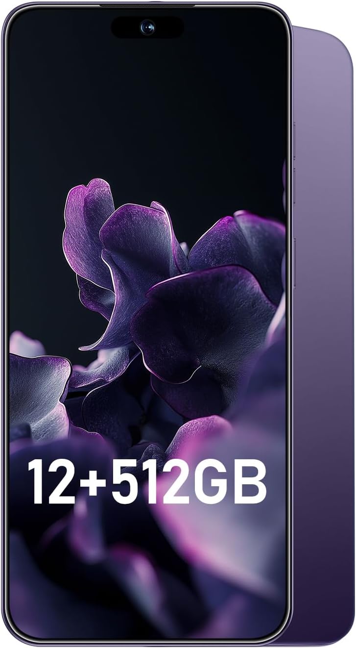 Unlocked 16PROMA X Smartphone with 7000mAh Battery & 108MP Camera