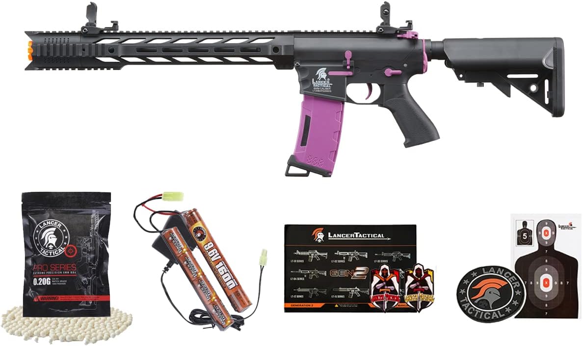 Lancer Tactical Gen 2 Airsoft M4 SPR Interceptor AEG Review