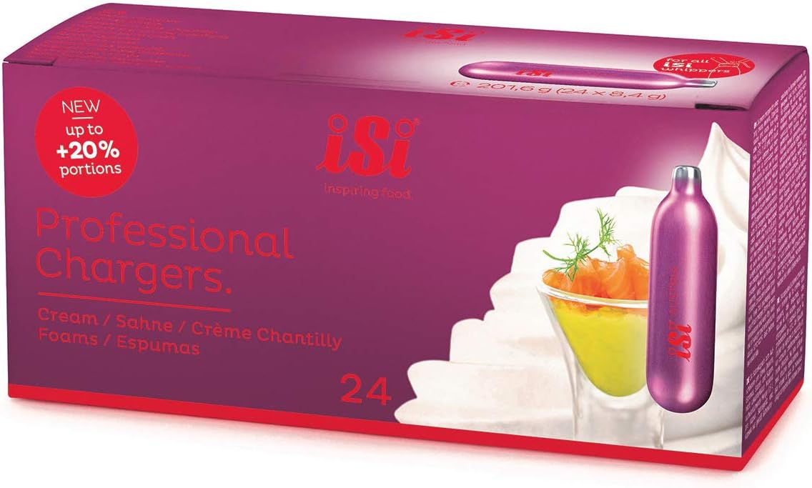 iSi 50 Pack N2O Cream Chargers - Double the Delight
