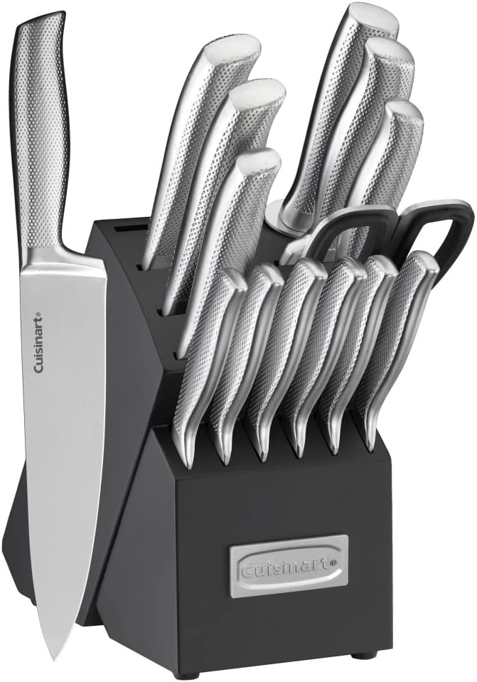 Cuisinart C77SS-15PG 15pc German Stainless Steel Cutlery Set