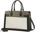 Laptop Bag for Women 15.6 in PU Leather Tote - Professional