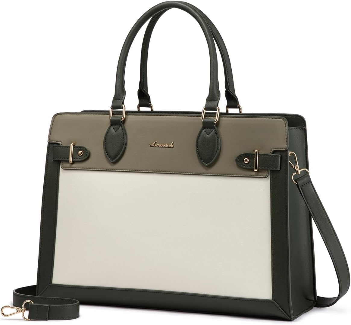LOVEVOOK Laptop Bag for Women - Stylish 15.6 Inch Tote