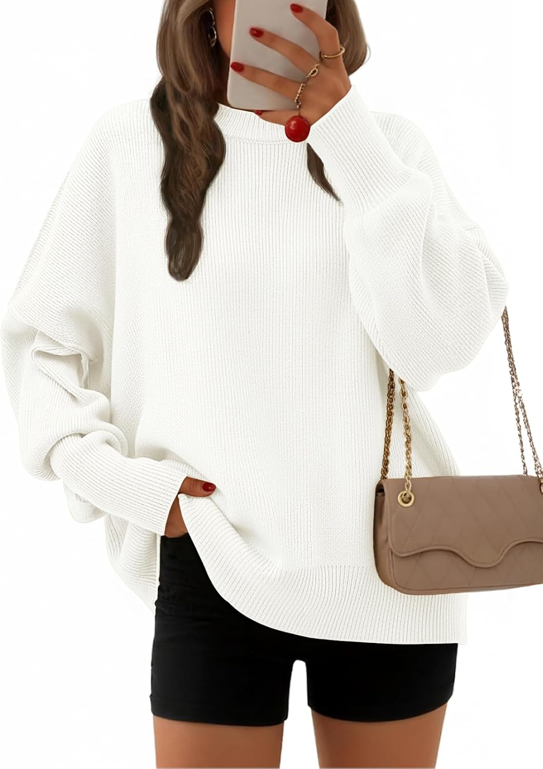 EFAN Women's Oversized Sweaters for Cozy Fall Fashion
