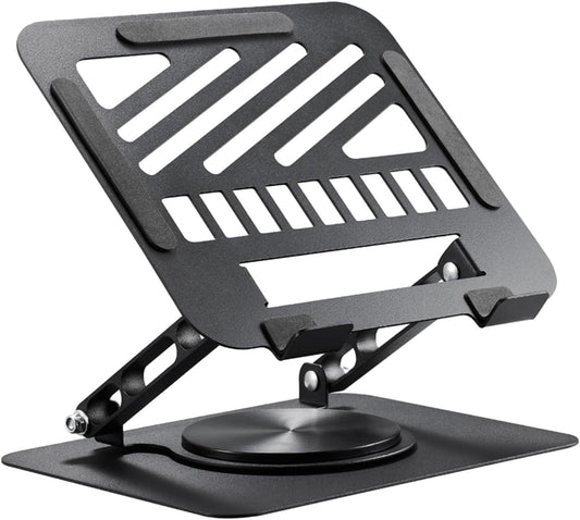SUNOL Laptop Stand: 360 Rotating, Adjustable Height, Large Weight Capacity!