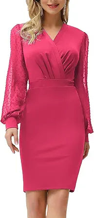 GRACE KARIN Women's Pencil Work Dress for Elegant Occasions