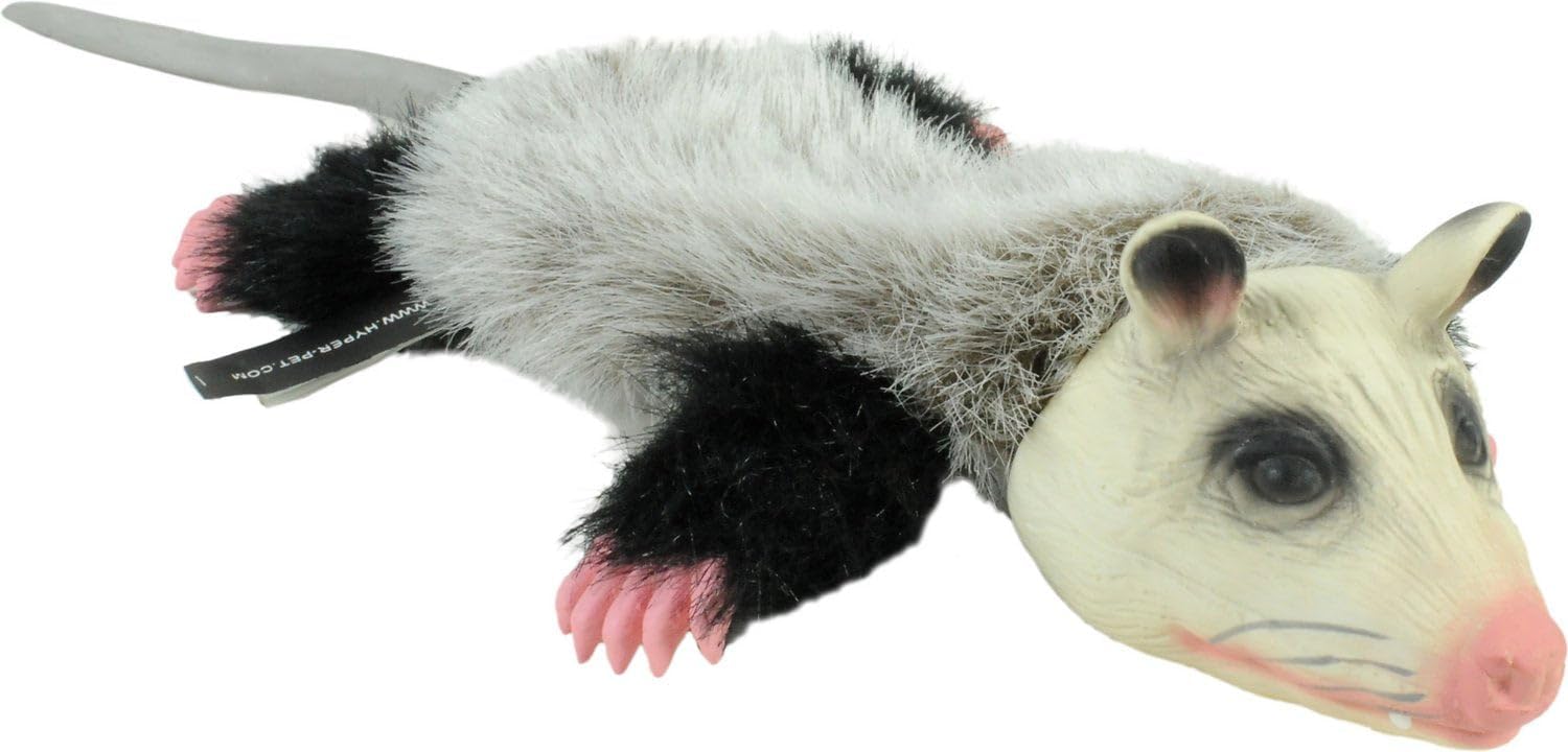 Hyper Pet Real Skinz Opossum Plush - Durable Toy