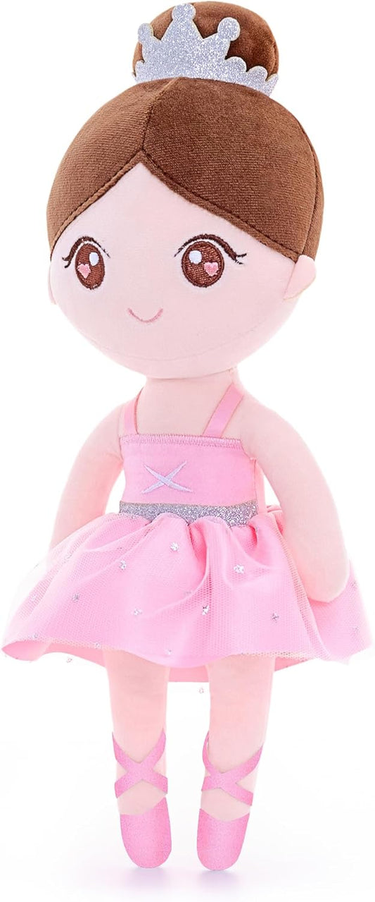 Soft Plush Toy Ballet Girl Doll for Baby Girls - 13 in Gift