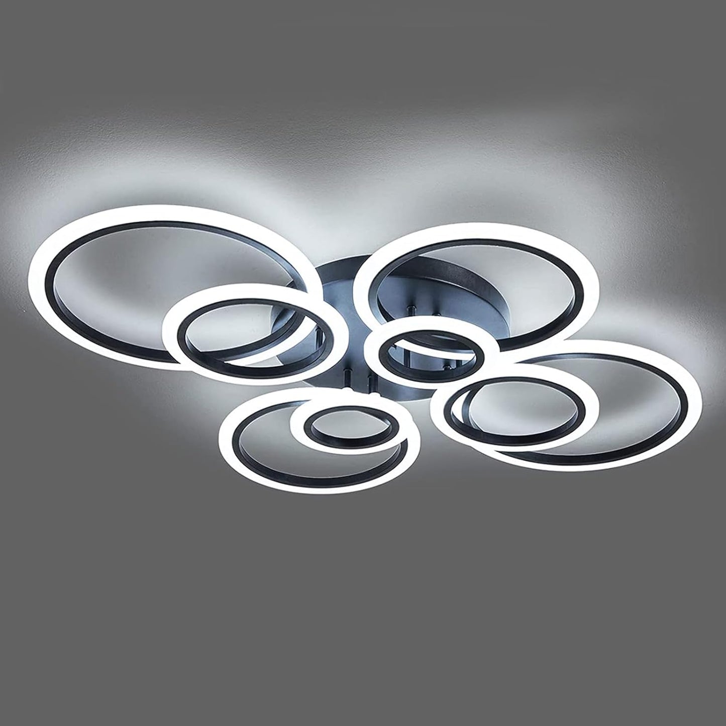 Modern Ceiling Light with Remote Control for Dimming and Style