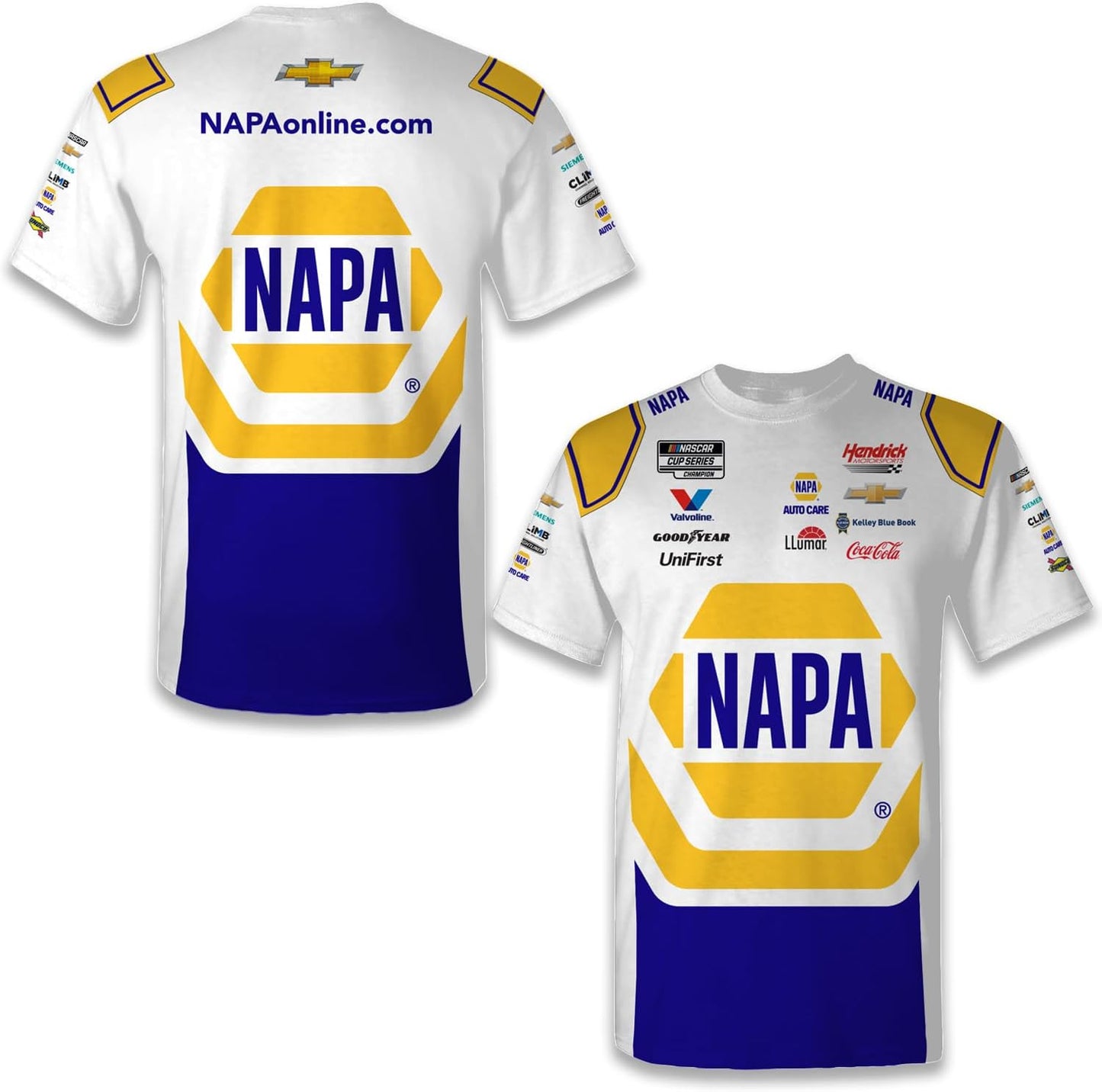 Short Sleeve Sublimated T-Shirt for Automotive Racing Fans