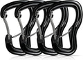 Ultra-Light Carabiners: 8KN Strength for All Adventures!