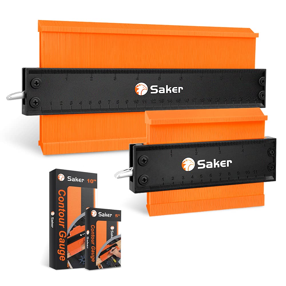 Saker Contour Gauge for Precise Shape Duplication and Tracing