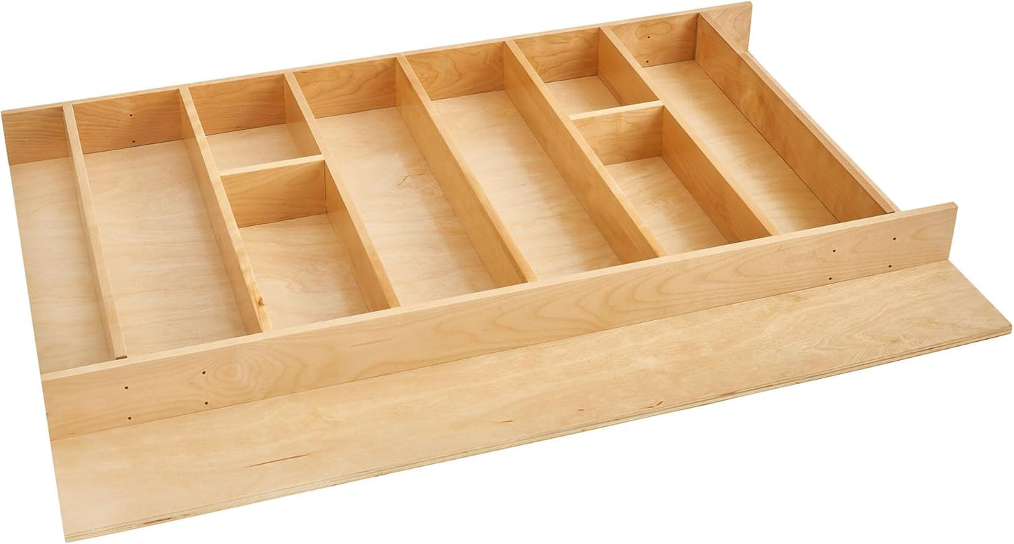 Rev-A-Shelf Trim-to-Fit Silverware Drawer Organizer for Utensils
