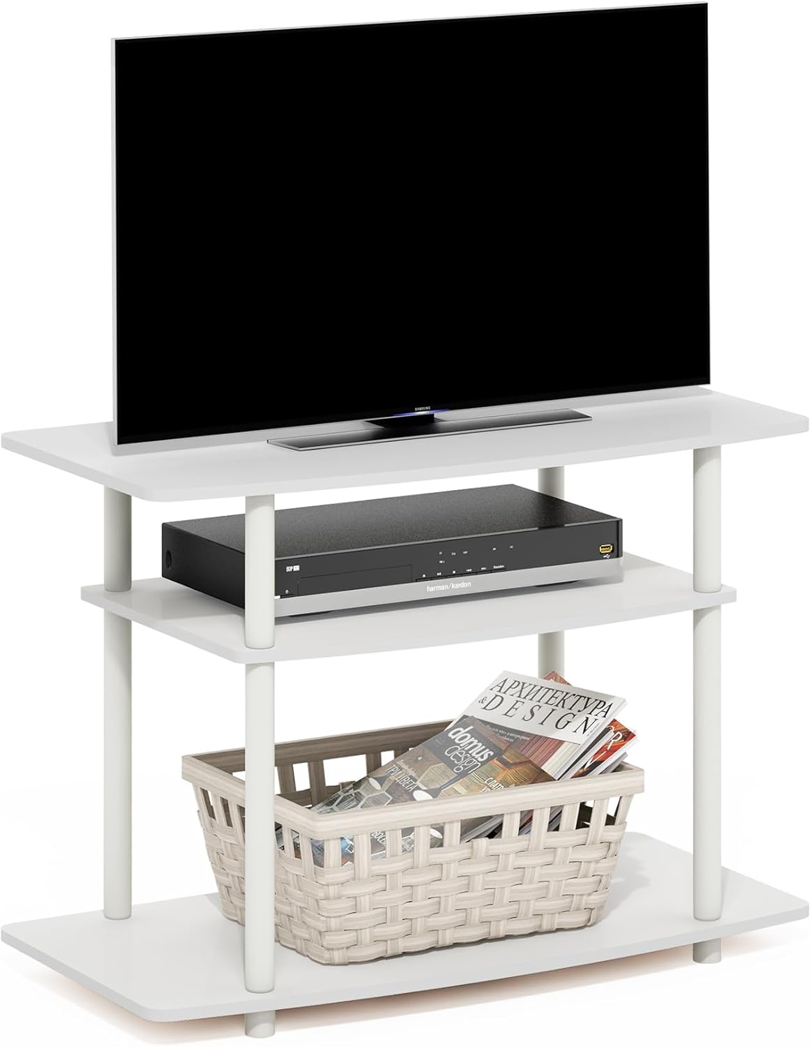 Furinno Turn-N-Tube No Tools 3-Tier TV Stand Review