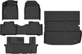 Floor Mats Fit for Honda Pilot 2009-2015 - All-Weather TPE Protection