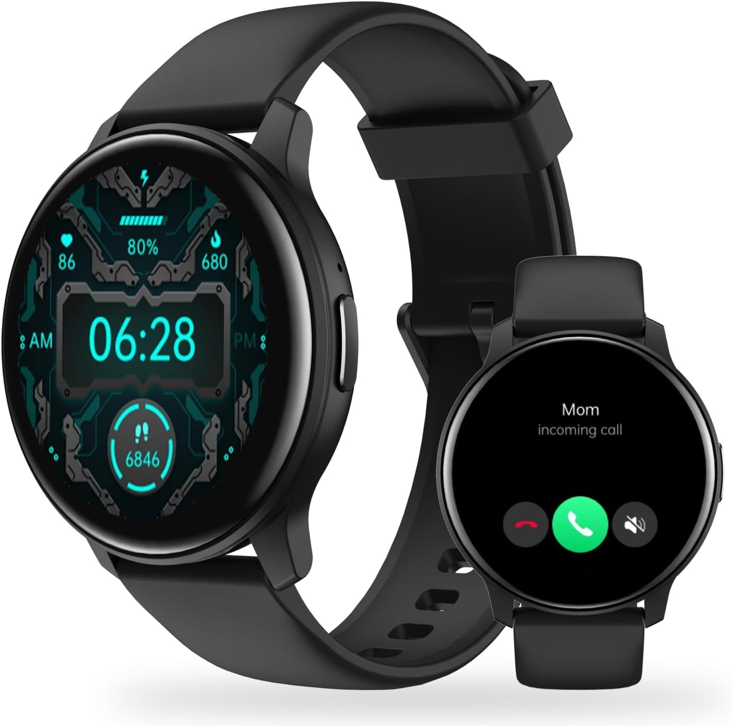 Smart Watch with Bluetooth Call, Fitness Tracker & More