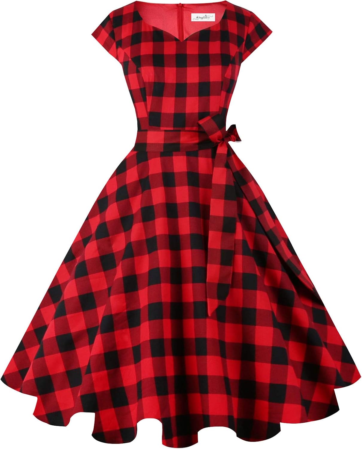 Vintage 1950s Dress for Women - Retro Cocktail Party Swing Style