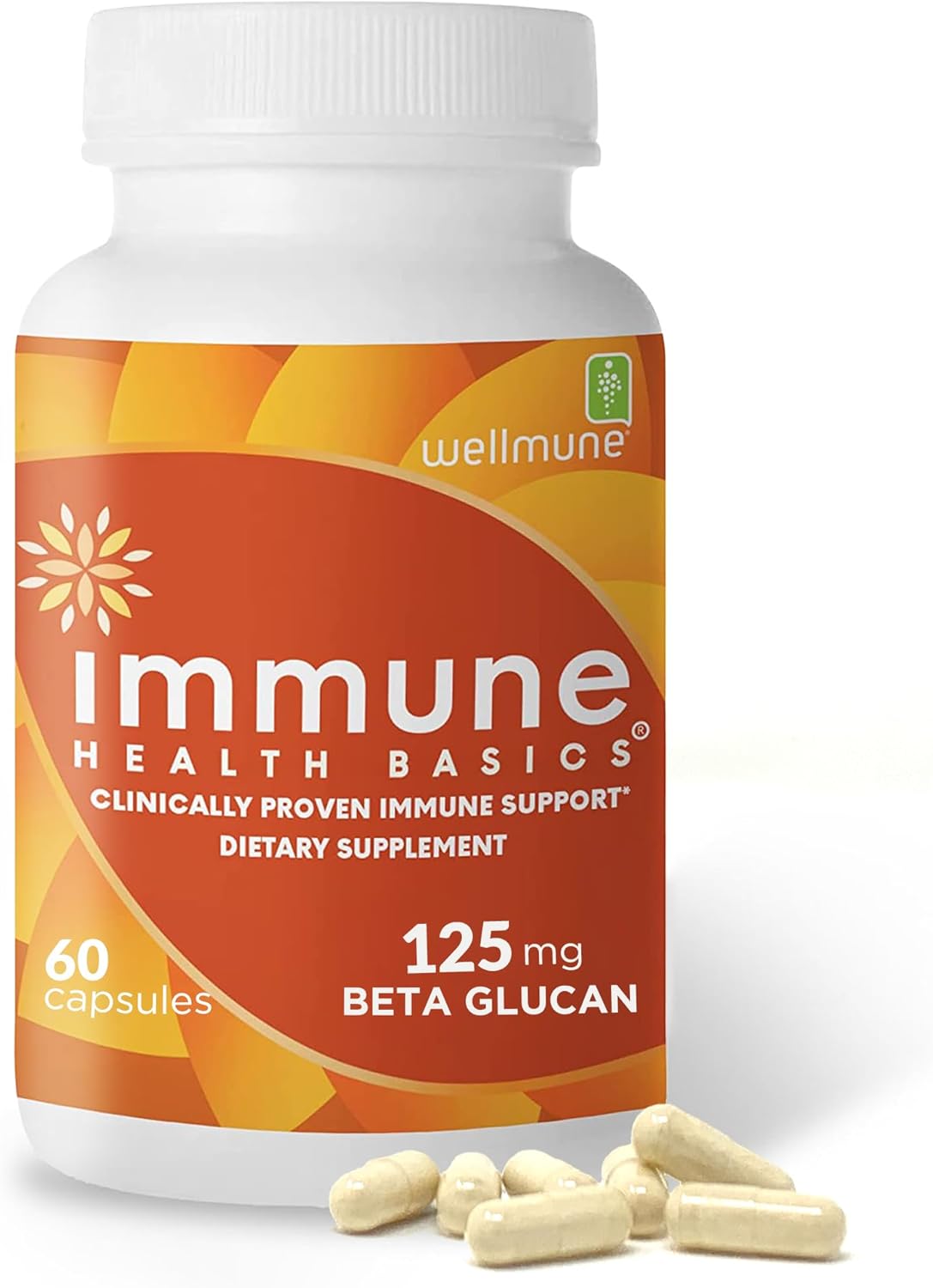 Ultra Strength Immunity Support with Wellmune Beta Glucan Capsules