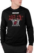 Nothing But Net Long Sleeve Fan Tee for Men and Women - 100% Cotton