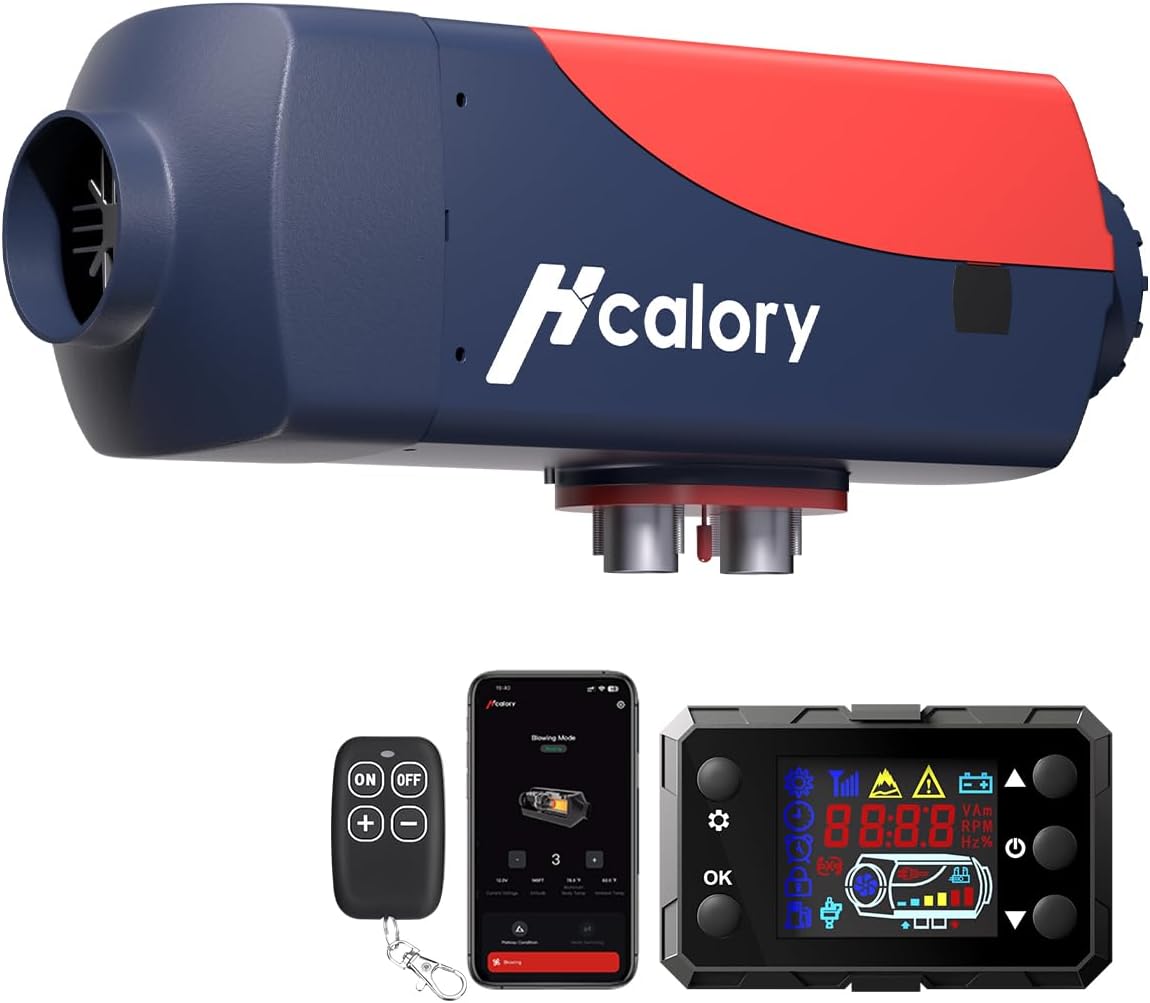 HCALORY 2KW Diesel Heater with Remote Control