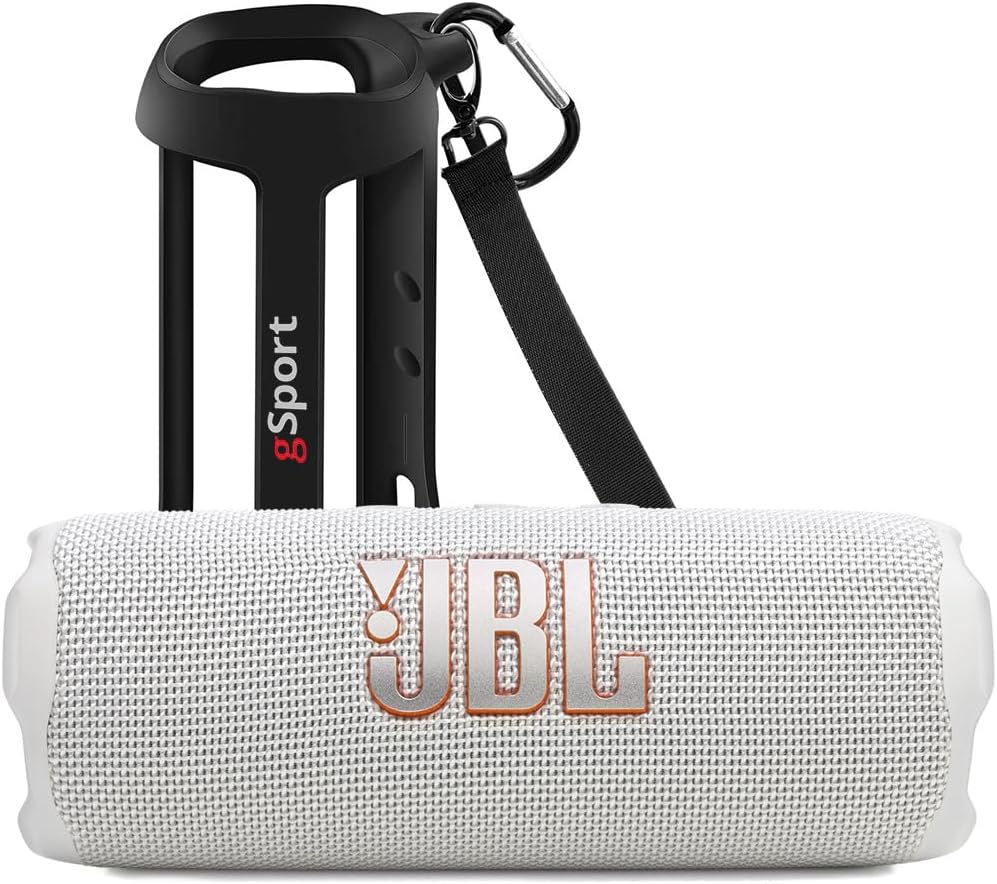 JBL FLIP 7 Waterproof Portable Speaker Bundle with Sleeve