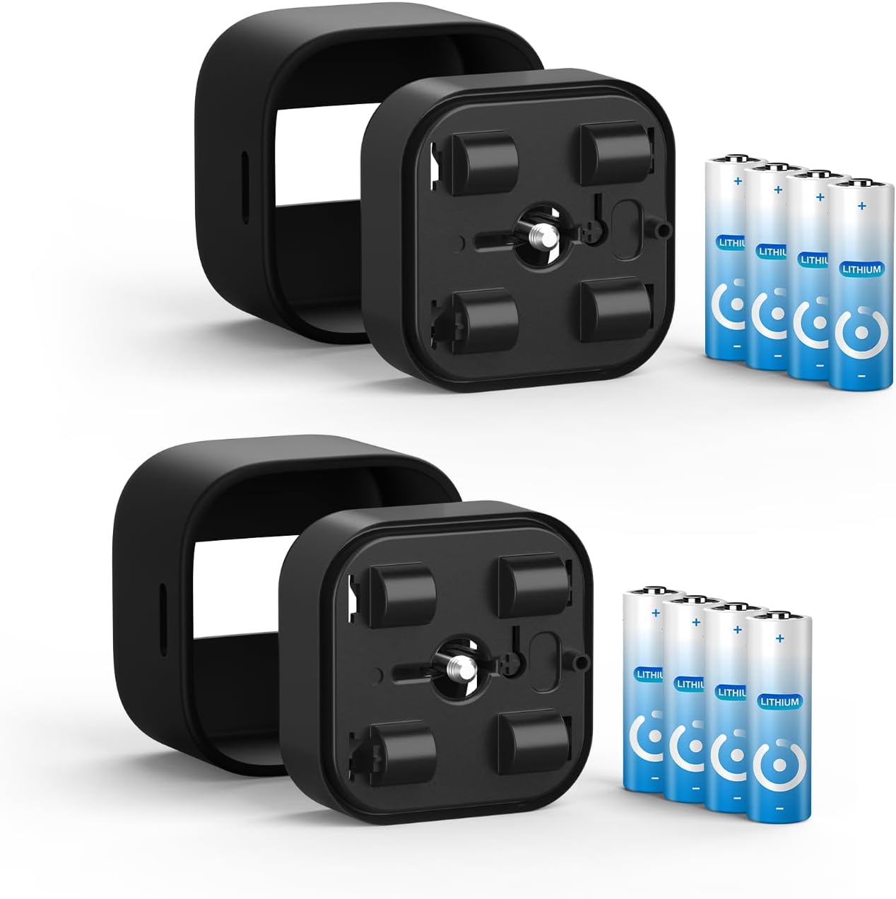 2 Pack Battery Extension Pack for Blink Outdoor 4 Camera Use