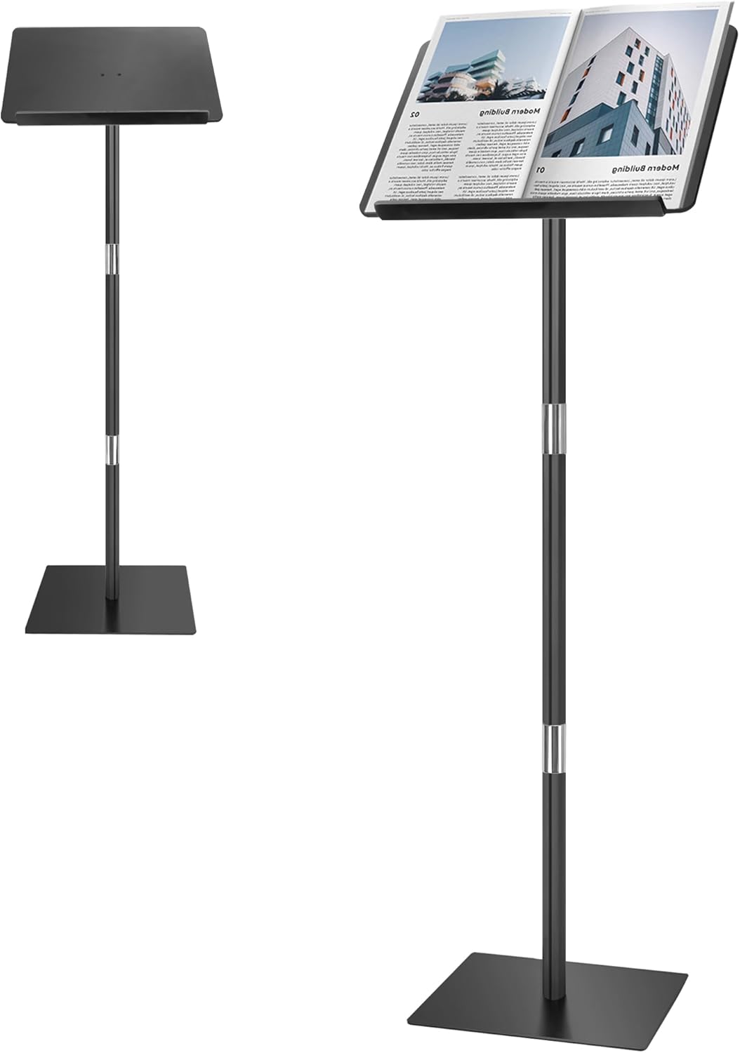 Acrylic Podium Stand for Classroom, Church, and Weddings