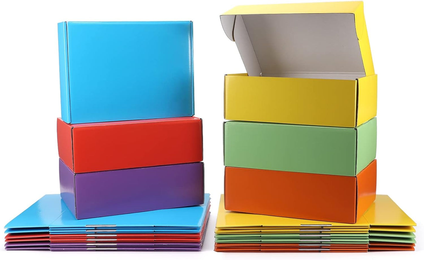 Colorful Gift Shipping Boxes for Small Business Packaging Needs
