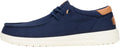 HEYDUDE Paul Canvas Men's Slip-on Loafers - Lightweight Everyday