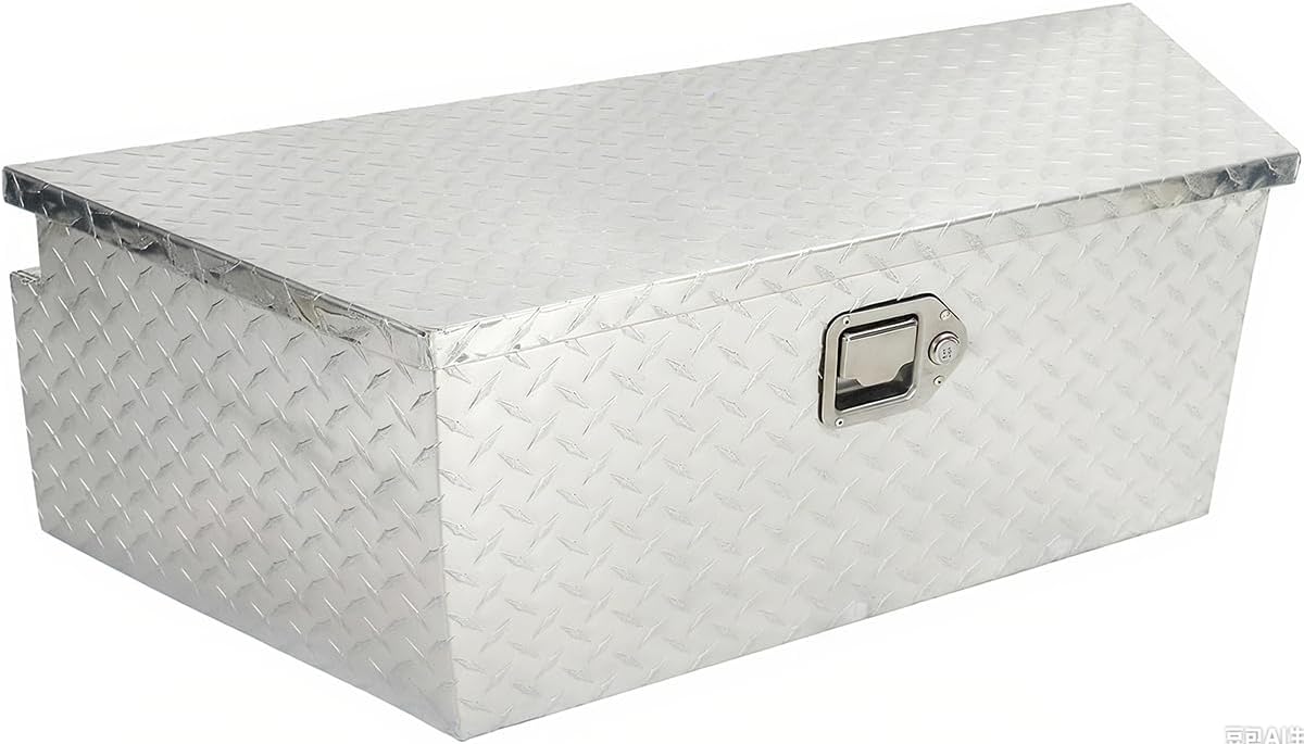39Inch Heavy Duty Aluminum Trailer Tool Box for Secure Storage