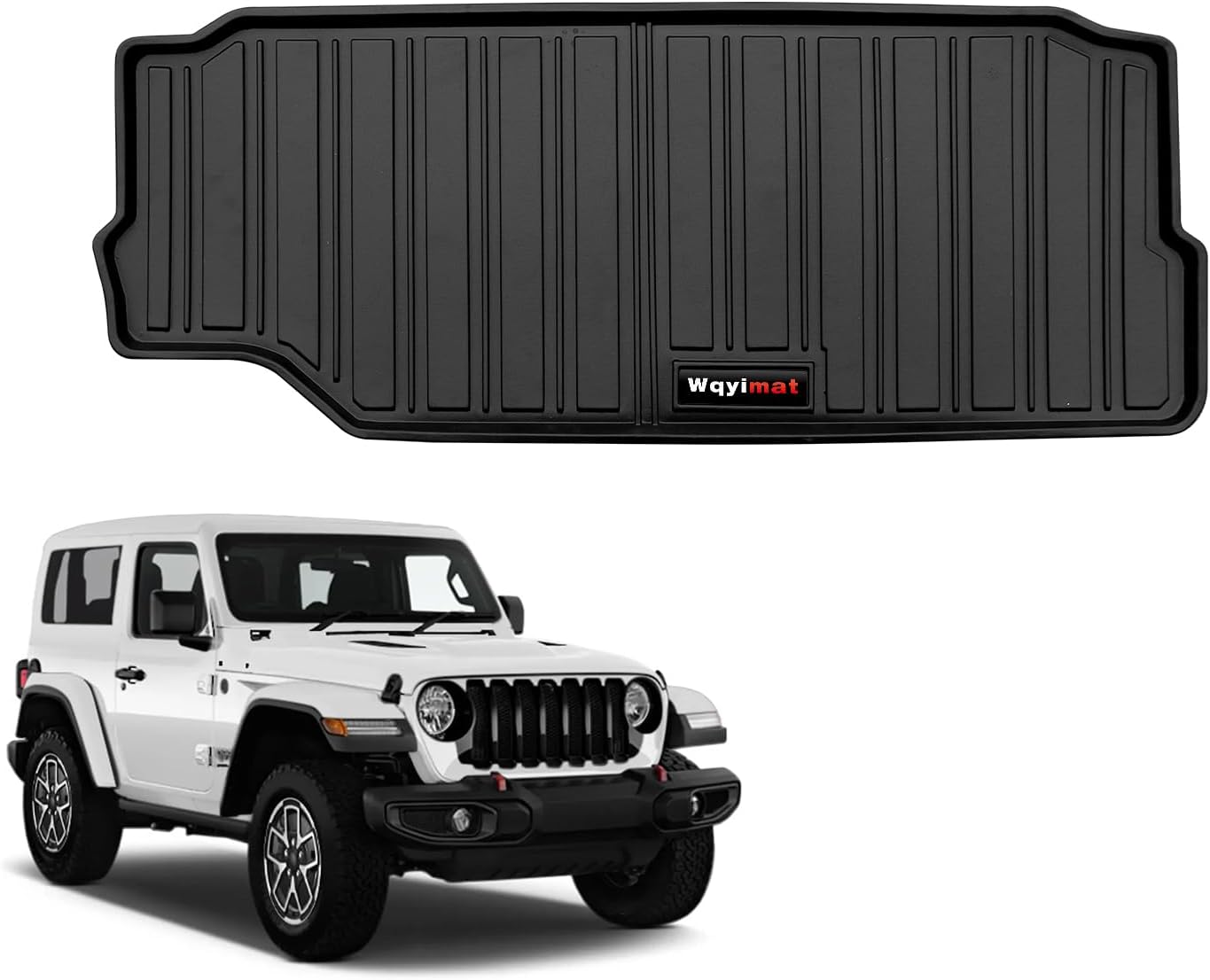 Custom Trunk Mat for 2018-2025 Jeep Wrangler JL 2 Door