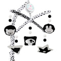 Montessori Crib Mobile - High-Contrast Black and White Baby Mobile