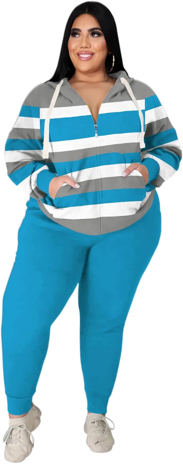 Plus Size Two Piece Outfits for Women - Stylish and Comfy Set