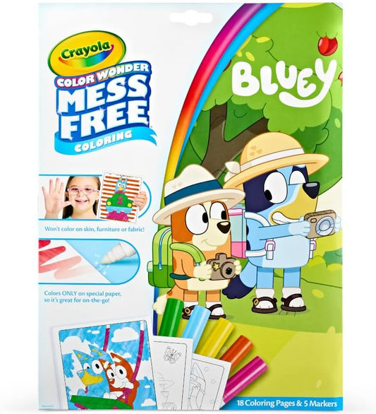 Bluey Color Wonder Set: Mess-Free Fun for Toddlers