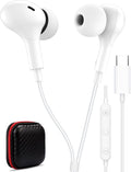 USB C Headphone for Samsung S23 FE S22 S21 S20 A53 A54 - Wired