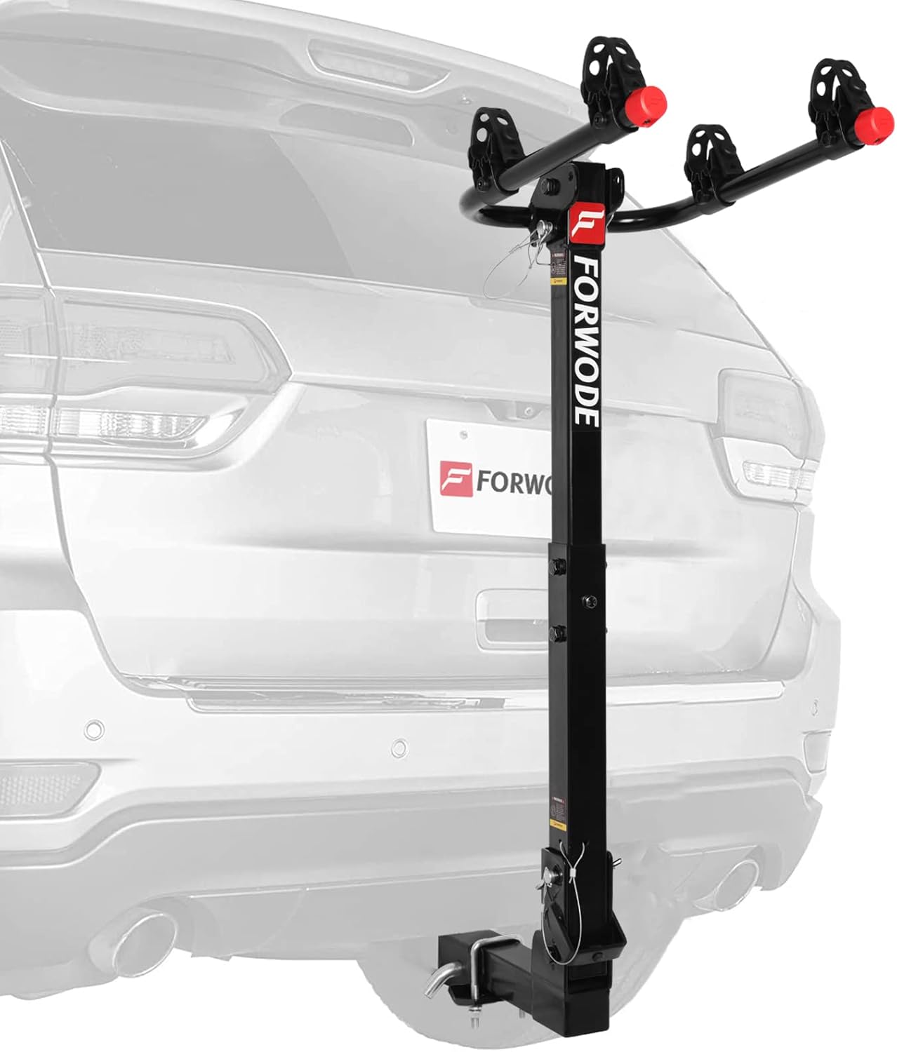 Forwode Hitch Mount Rack for 2 Bicycles, Durable and Foldable