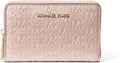 Michael Kors Jet Set Small Zip Around Card Case - Compact Everyday are