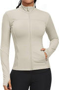 GYM RAINBOW Workout Jackets for Women - Slim Fit Lightweight Zip Shoes