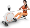 Quiet 32-Level Magnetic Rowing Machine for Home Fitness