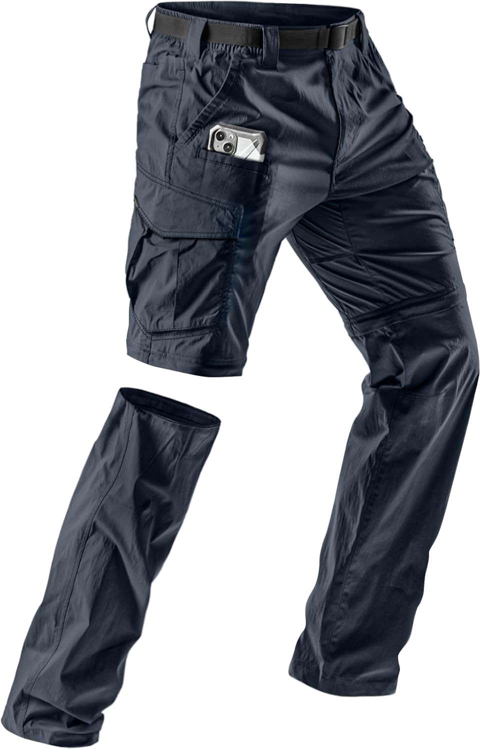 CQR Men's Convertible Cargo Tactical Pants for Outdoor Activities
