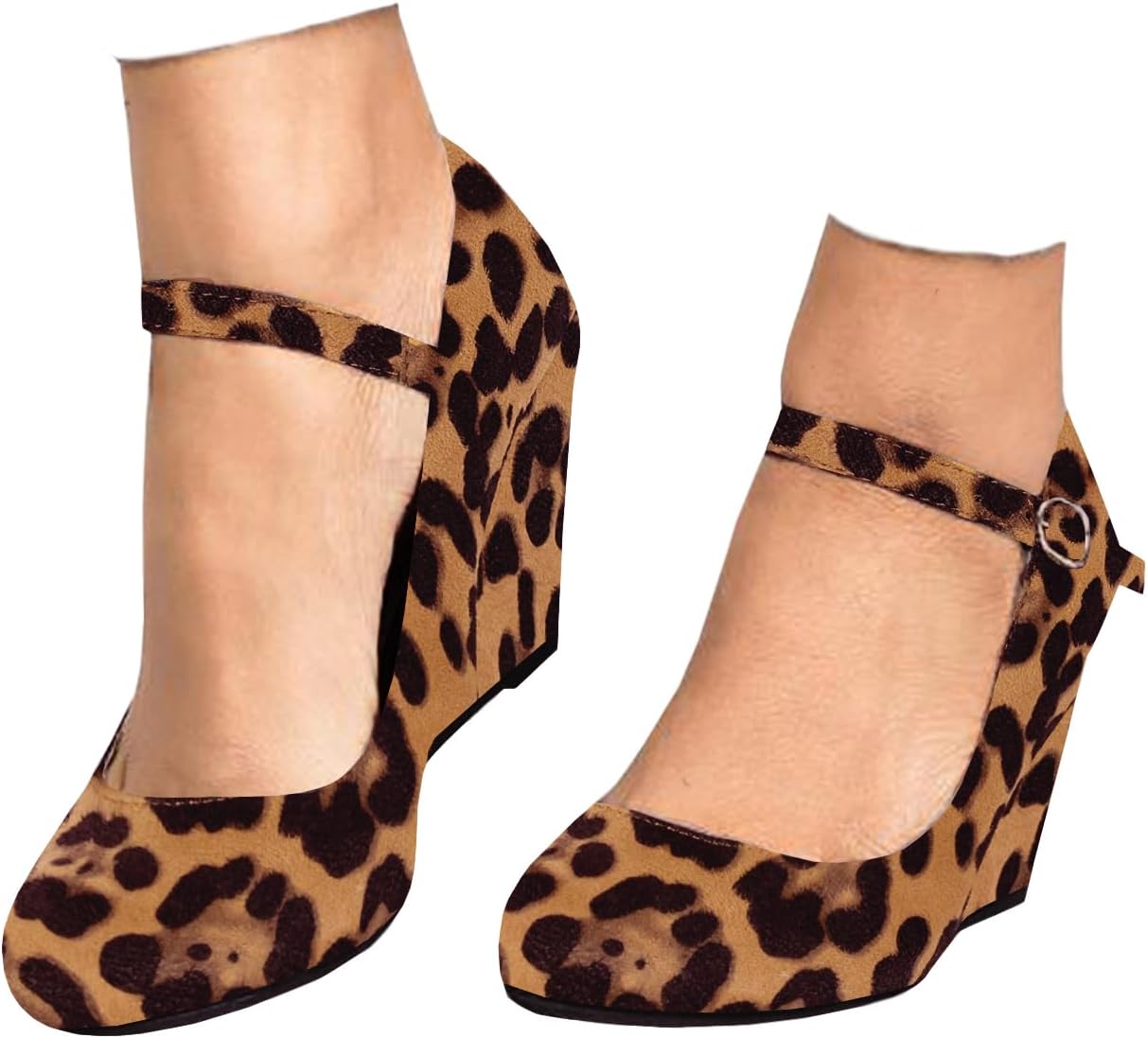 Coutgo Womens Wedge Pumps for Comfort and Style in Every Step