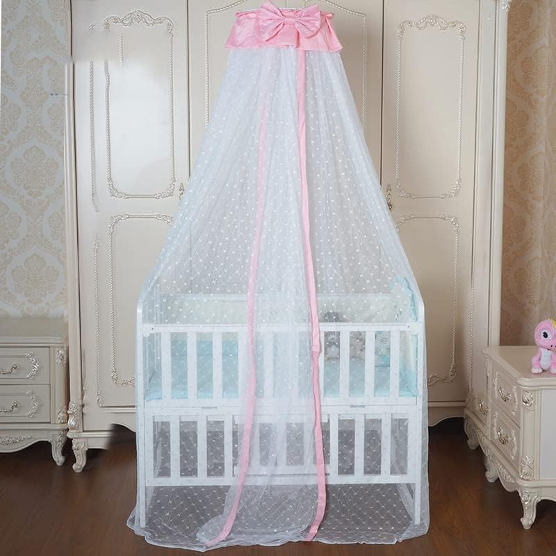 Pink Baby Bed Canopy: Joylife Toddler Netting